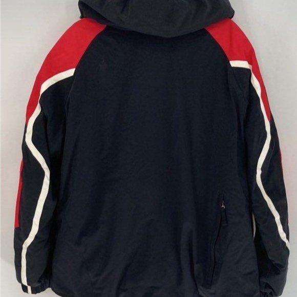 Descente Men's Black and Red Ski Jacket climate condition airdrive jacket - Picture 4 of 12